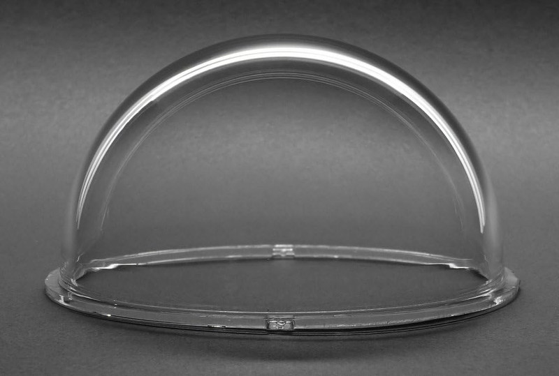 3.1 Inch Acrylic Indoor/Outdoor CCTV Clear Camera Dome Cover Security Camera Hou gallery