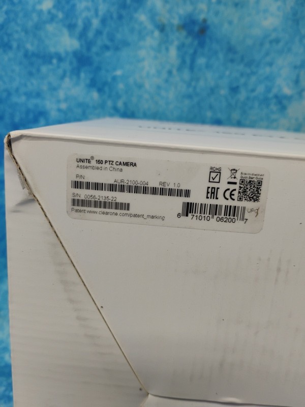 ClearOne Aura Unite 150 PTZ Camera, AUR-2100-004 gallery