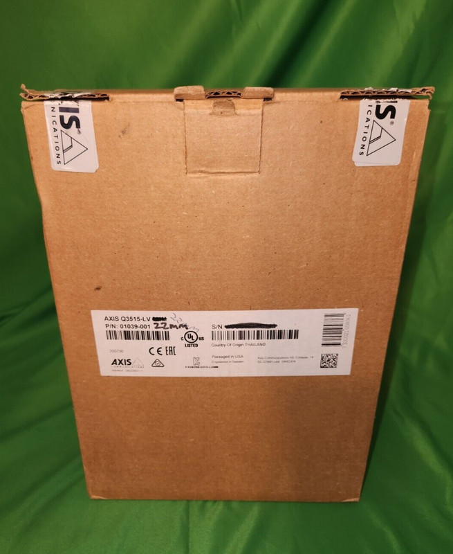 Axis network camera Q3515 – LV – 22mm – NEW Outdoor Dome Security Camera