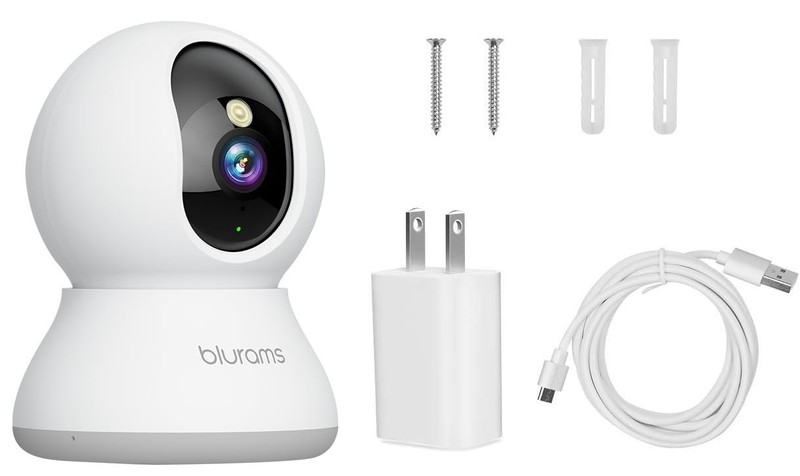 blurams 2K Security Camera with Smart Motion Tracking & Night Vision gallery