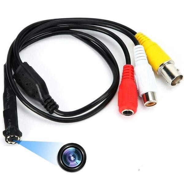Micro Small Audio Camera Ahd 2mpx 8 LED Infrared