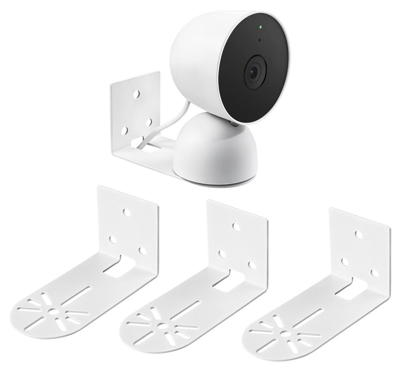 3 Pack Adhesive Metal Nest Camera Mount fits for Google Indoor Nest Security …