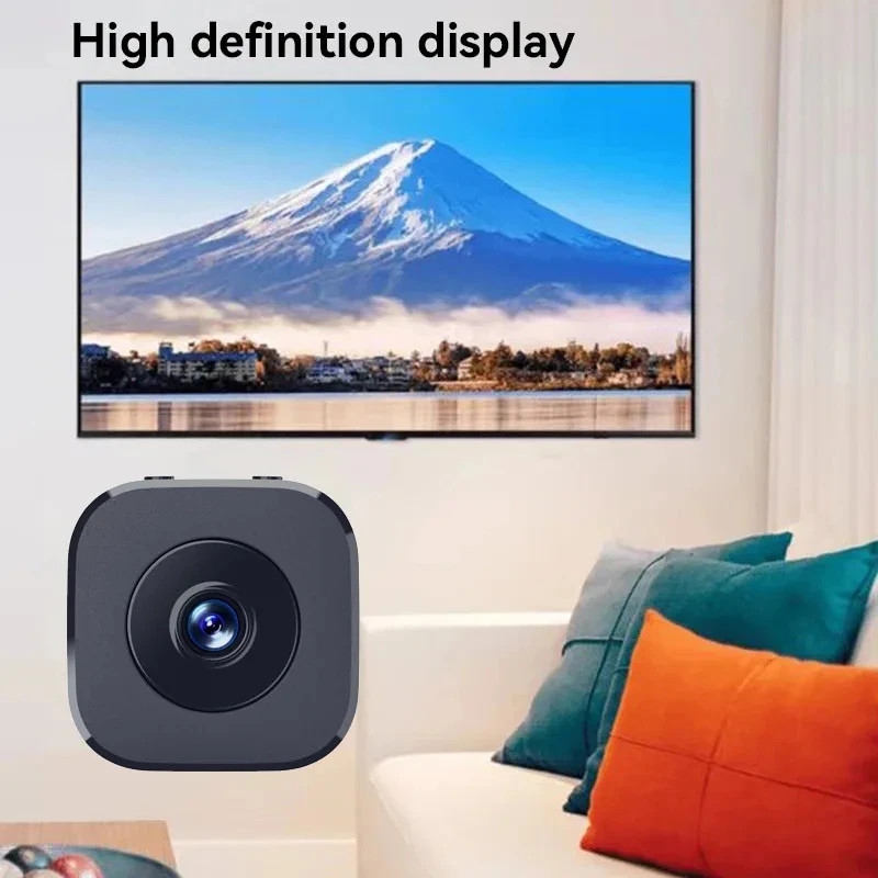 New Mini Security Camera Pro 4K Fullhd Wifi Surveillance 2 Way Audio Motion Dete gallery