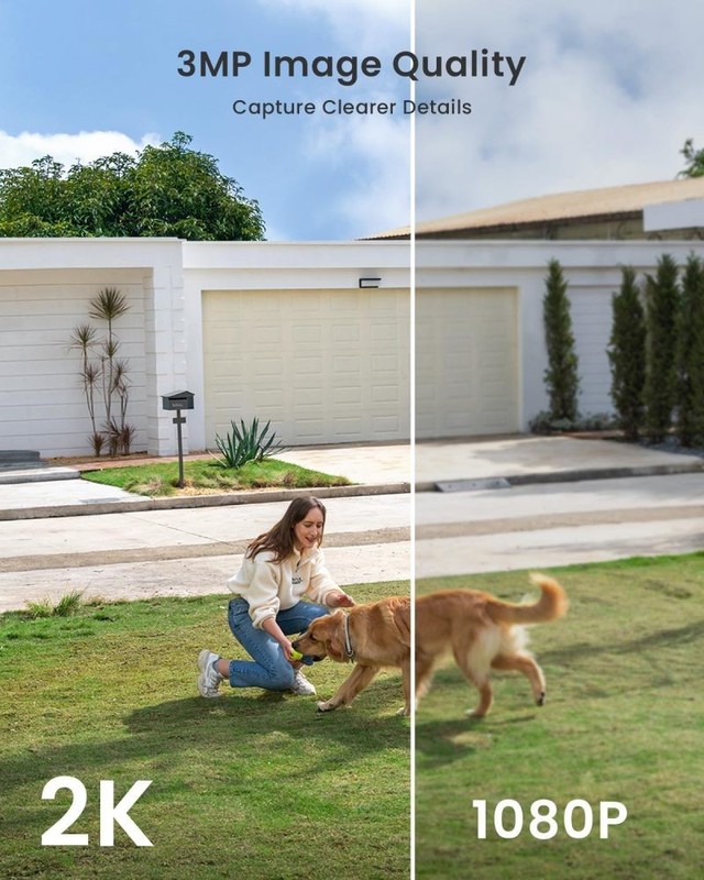 ieGeek Wireless Outdoor Security Camera 2-Pack 2K with AI Detection & Spotlight gallery