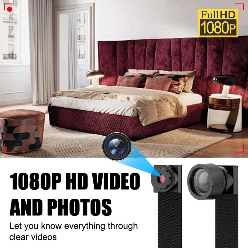 Wireless WiFi Mini Camera DIY Security Recorder 1080P DVR Micro Recorder HD Cam~ gallery