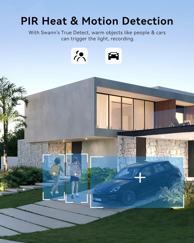 4K PoE Security Camera Add On Swann 875WLB Indoor Outdoor gallery