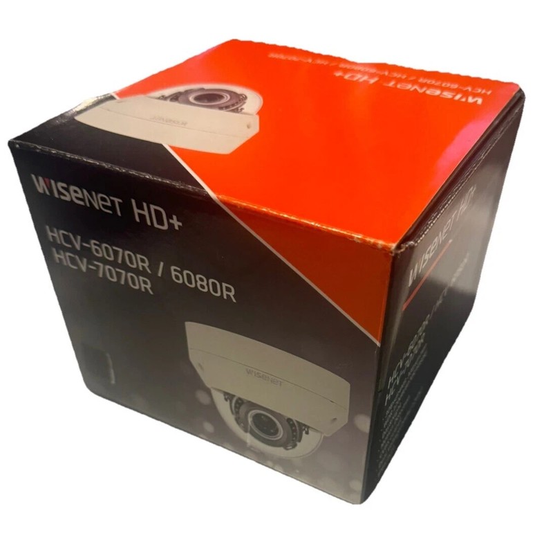 New Hanwha HCV-6070R 2MP Analog HD IR Outdoor Dome Camera gallery