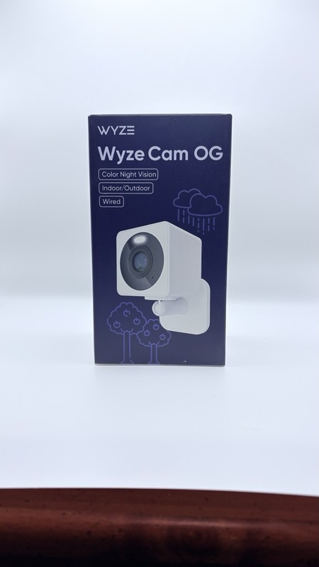 Open Box Wyze Cam OG Wired Indoor/Outdoor 1080p HD Smart Home Security Camera