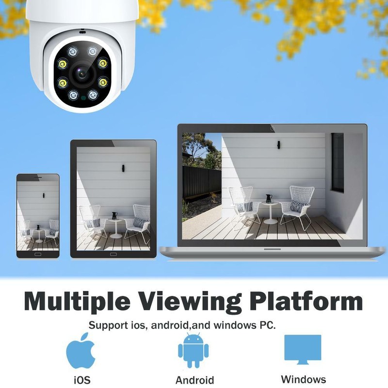 1080P HD IP Camera Outdoor Smart Home Security CCTV- Wireless - SHIPS IN 24 HRS gallery
