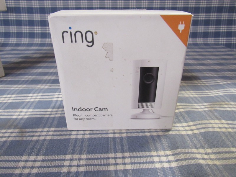Ring Indoor Cam Plug-In HD Cameras (New Sealed Lot of 3) FAST FREE SHIPPING. gallery