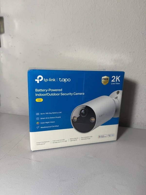 TP-Link Tapo C425 2K QHD Wire-Free Security Camera Indoor Outdoor Battery Powere gallery