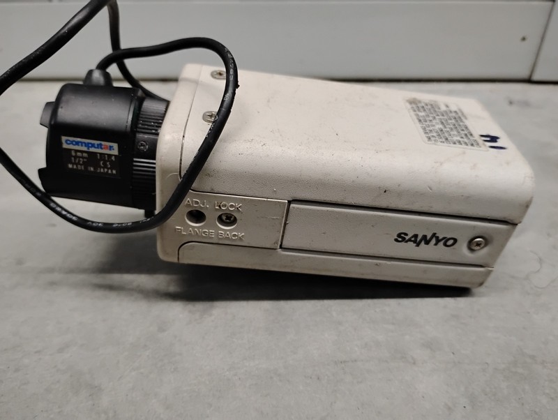 SANYO VBC 3524 B/W CCD Camera 24v AC 60hz
