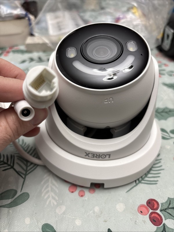 Lorex E863SD-Z 4K Add-on Bullet AI PoE IP Wired Add-On Security Camera