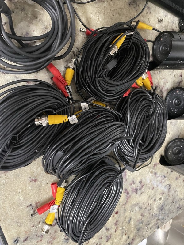 Defender Wired Security Cameras with Cables model #21006 night vision gallery