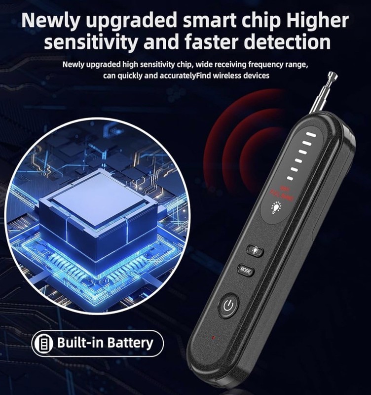 Hidden Camera Detector Camera Finder - Tracker Detector - Bug Sweeper gallery