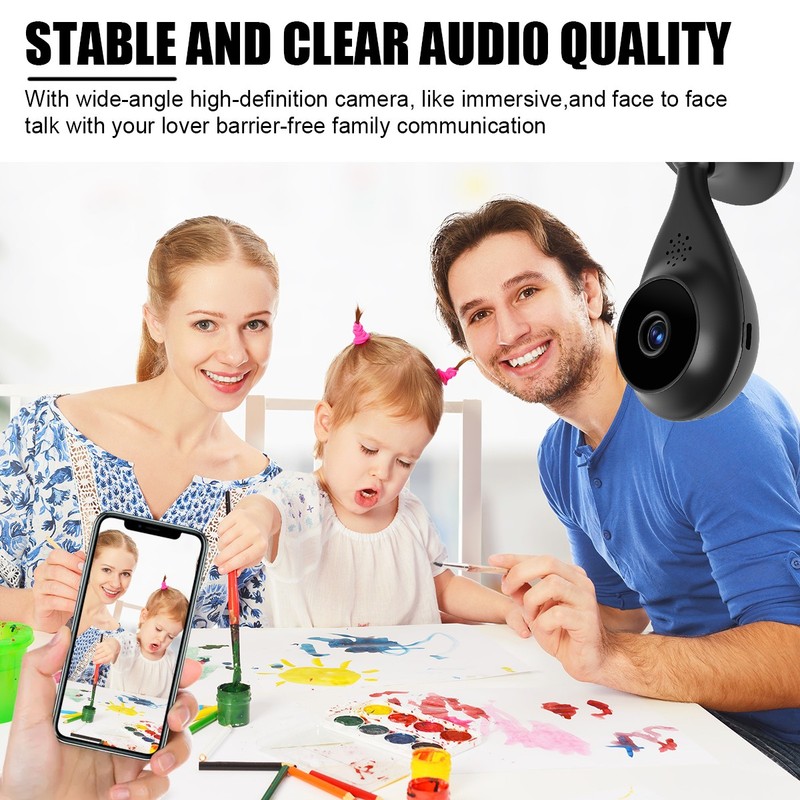 2025 Smart Mini WiFi Camera Wireless 1080P HD Night Cam Home Security & Outdoor。 gallery