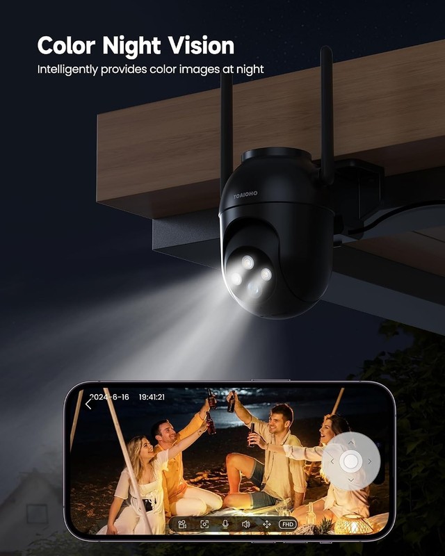 Advanced 3MP Waterproof Camera - 24/7 Recording & Motion Detection Technology gallery