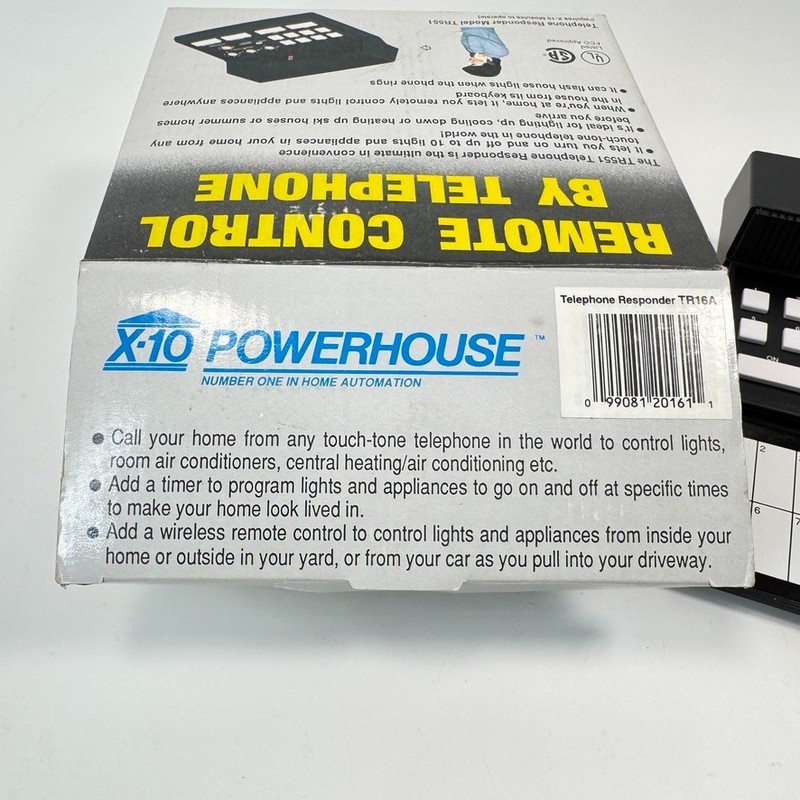 X10 X-10 TR16A Telephone Phone Responder Touch-Tone Controller NEW NOS gallery