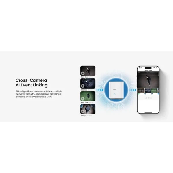 aosu Solar Camera Wireless 3K 5MP AI & WIFI 2-Cam + HomeBase – No Monthly Fee gallery