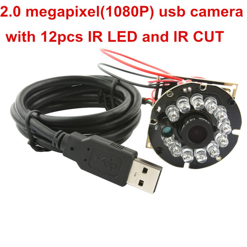 USB Security Board Module Camera HD 1080P IR-CUT Webcam 30/60/120fps High Speed gallery