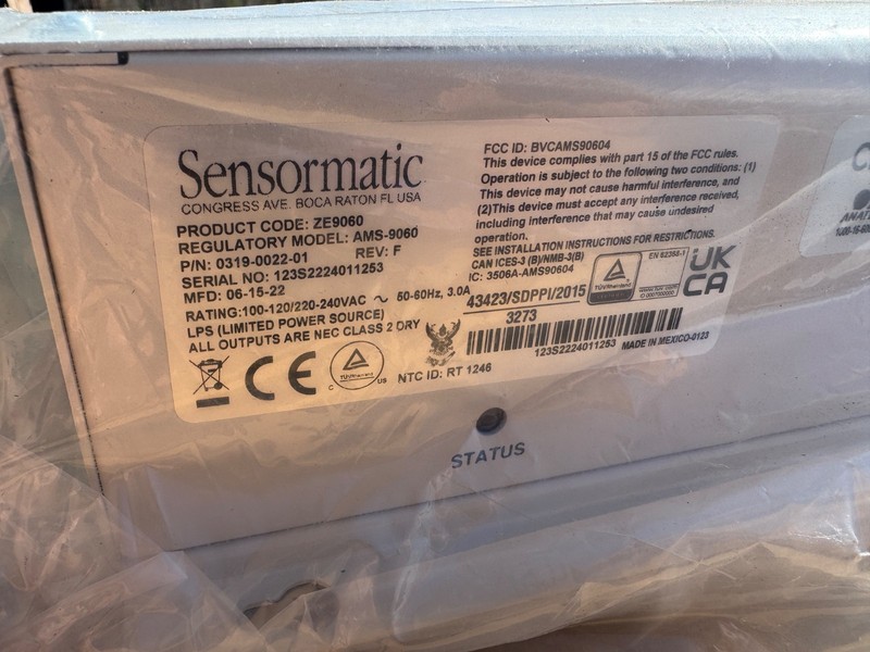 Sensormatic ZS1190-CG Three Pedestal Loss Prevention Alarm System SET gallery