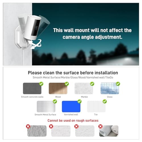 Ring Indoor Camera Wall Mount Bracket Compatible gallery