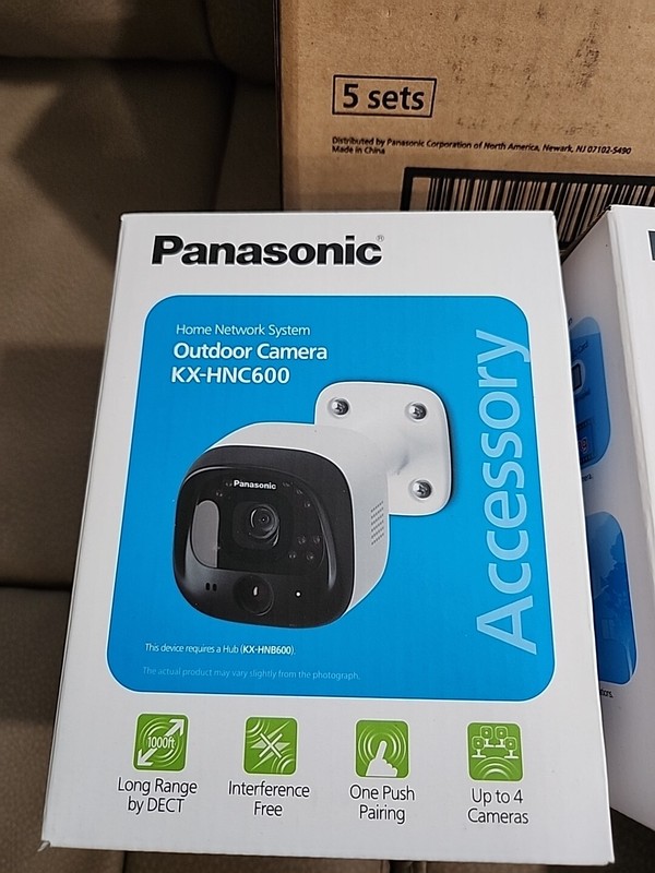 NEW Panasonic Alarm Home Network System Video Camera Monitoring Kit New Sealed gallery