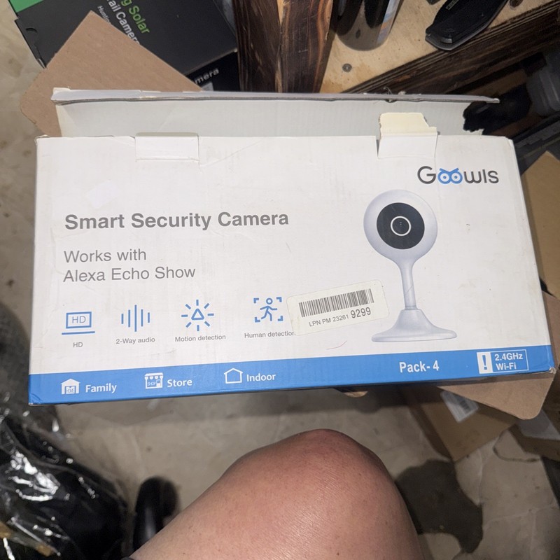 Goowis 1080p Smart WiFi Camera Indoor Set Of 4