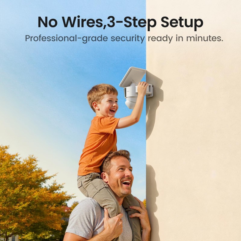 aosu T2 Pro Security Cameras Wireless Outdoor, 3K Dual Cam No Blind Spot Secu... gallery