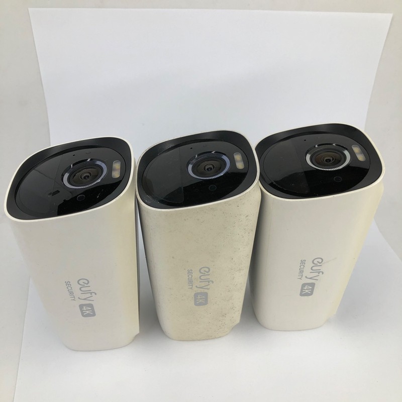 x3 Eufy S330 eufyCam 3 Solar Power Wire-Free Security Cameras (T8160) gallery