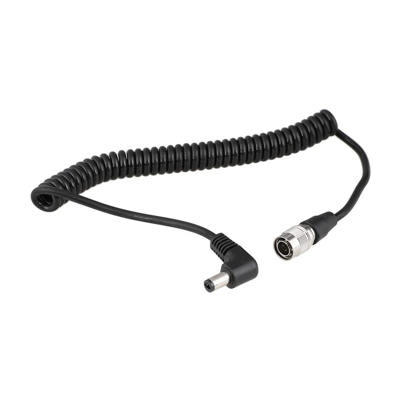 Coiled DC 2.5mm To 4Pin Hirose Cable Fits Sound Devices 688/644/633 ZOOM F8