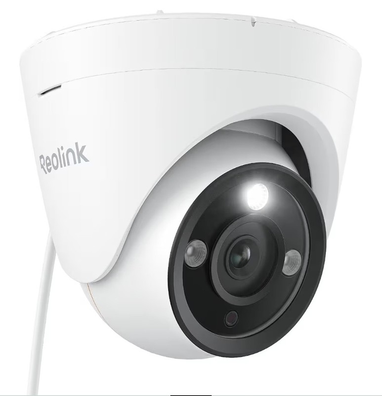 Reolink 2pcs RLC-1224A 12MP PoE IP Camera Smart Color Night Vision Time Lapse