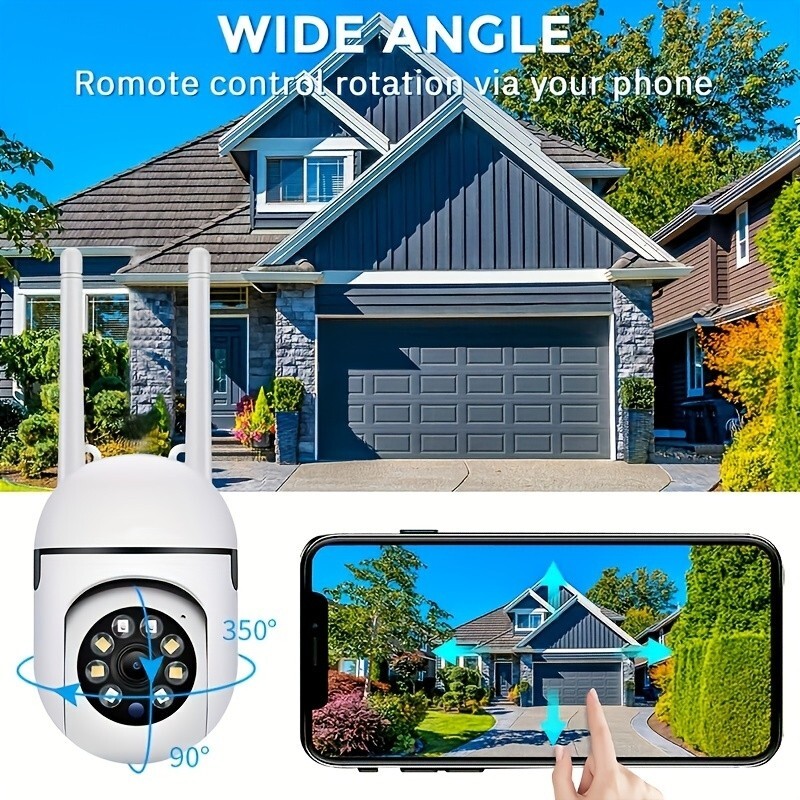 1080P Security Camera 2.4G WiFi Smart Home Outdoor Night Vision Wired Camera gallery