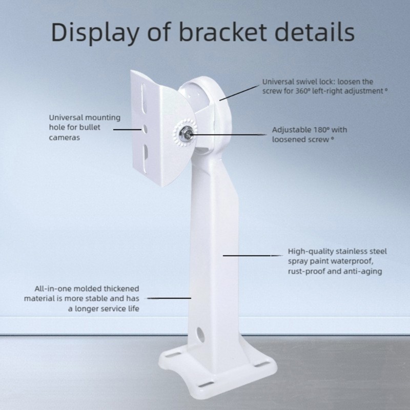 Security Camera Installation Bracket For Various Surfaces Quick Setups Design gallery