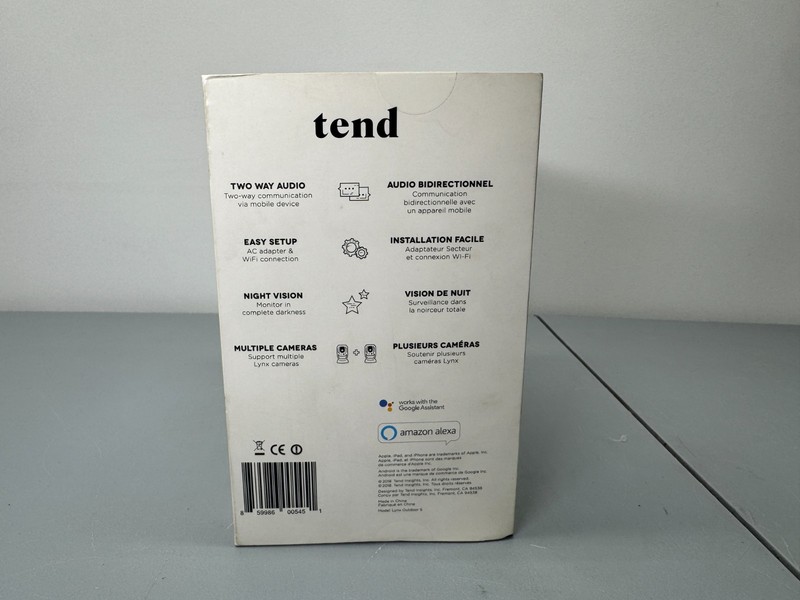 Tend Secure Lynx Pro Security Camera With Facial Recognition - Brand New gallery