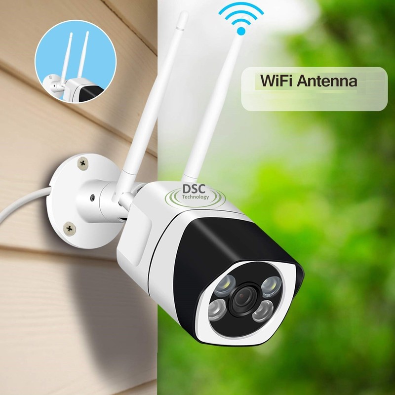 5MP Add-On IP Security Wireless Camera 2-Way Audio Wi-Fi Outdoor Work NVR gallery