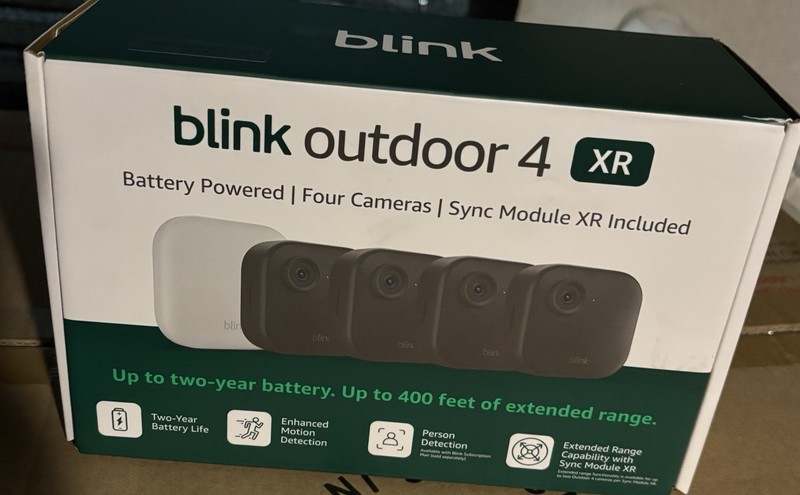 Blink Outdoor 4 XR – two-year battery wireless camera with 4x security coverage gallery