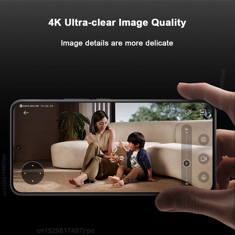New Xiaomi Smart Camera 4-Zoom 4K Wifi Baby Monitor Pet AI Facial Recognition gallery