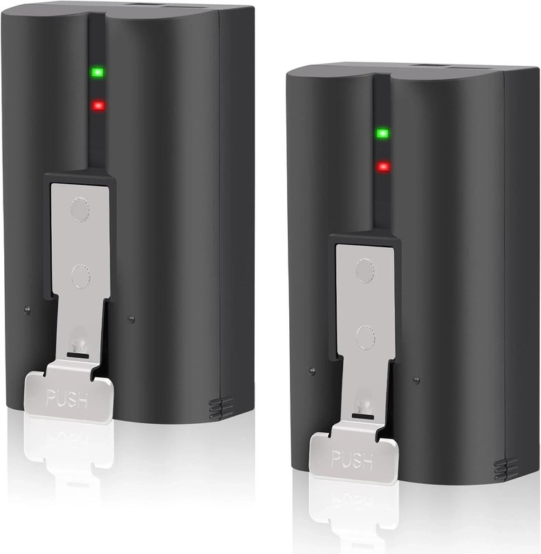 2 Pack Ring V4 Battery for Ring camera Doorbell Solar Floodligh 2/3/4/3 plus gallery