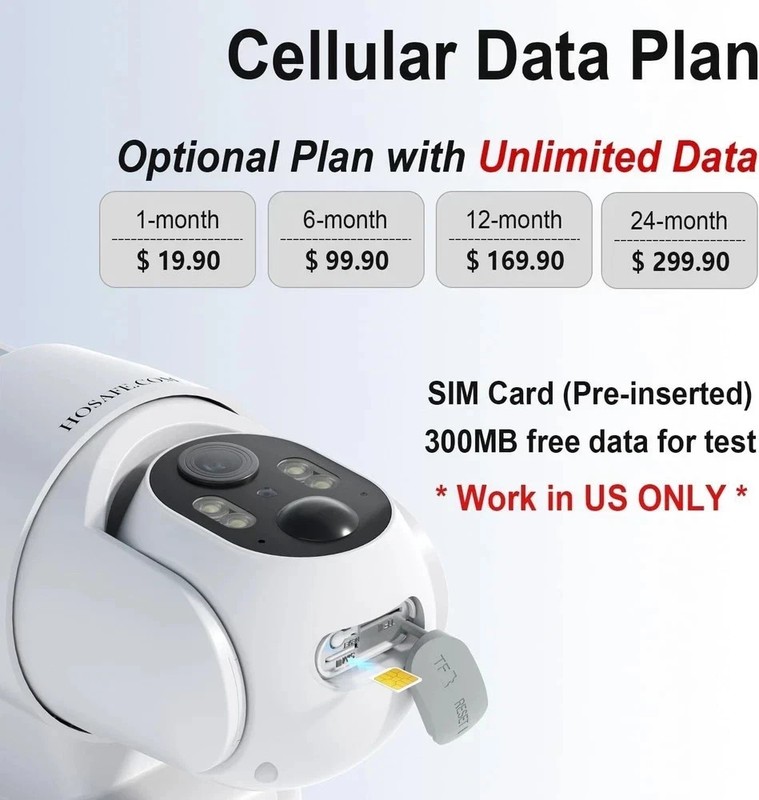 4G LTE Cellular Security Camera No Internet Needed, Solar No wifi Security gallery