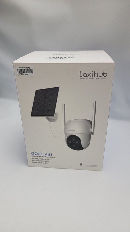 Arenti GO2T 2K 3MP UHD PTZ Outdoor Solar Secuirty Camera, Battery, 360° Pan Tilt gallery