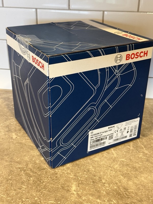 Bosch FLEXIDOME IP Starlight 7000 NIN-73023-A3A Dome 2MP (New in sealed box) gallery