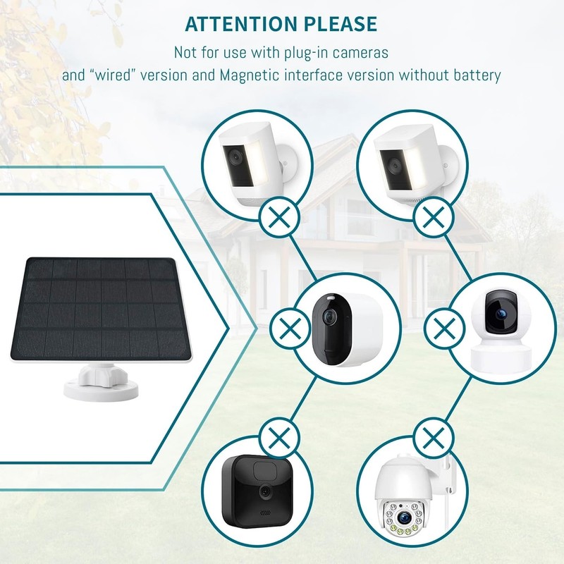 8W Solar Panel with 360° Adjustable Bracket for Ultimate Charging Flexibility gallery