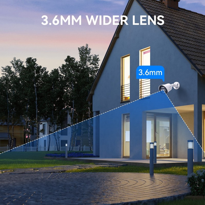 1080p 4in1 Wired Home CCTV 100FT Home Camera Outdoor Waterproof Night View gallery