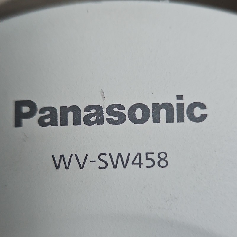 Panasonic WV-SW458 IP Network Wired Color Outdoor Dome Security Camera White 12V gallery