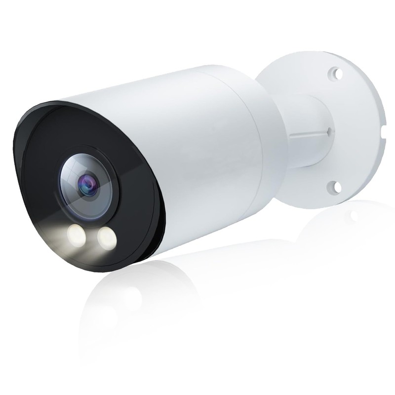 8MP 4K PoE IP Full Color Night Vision Outdoor, 2.8mm Wide Angle 105° FOV, H.2…