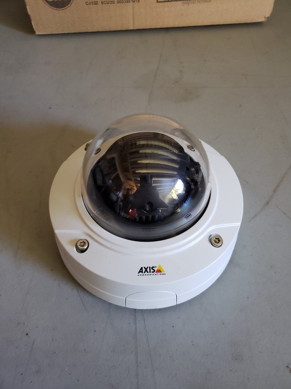 Axis P3225-VE MKII Black/White Wired Indoor/Outdoor Network Security Camera Dome