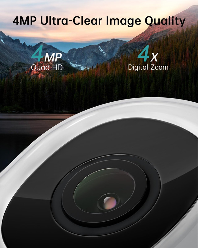 5G/2.4G Outdoor Wifi 360° Home Security Wireless Wired Weatherproof Camera gallery