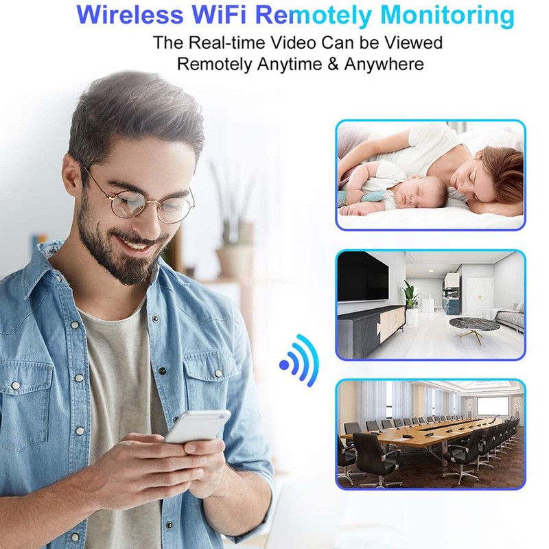Mini WiFi Camera Wireless 1080P HD Night Cam USB Powered Home Security Camcorder gallery
