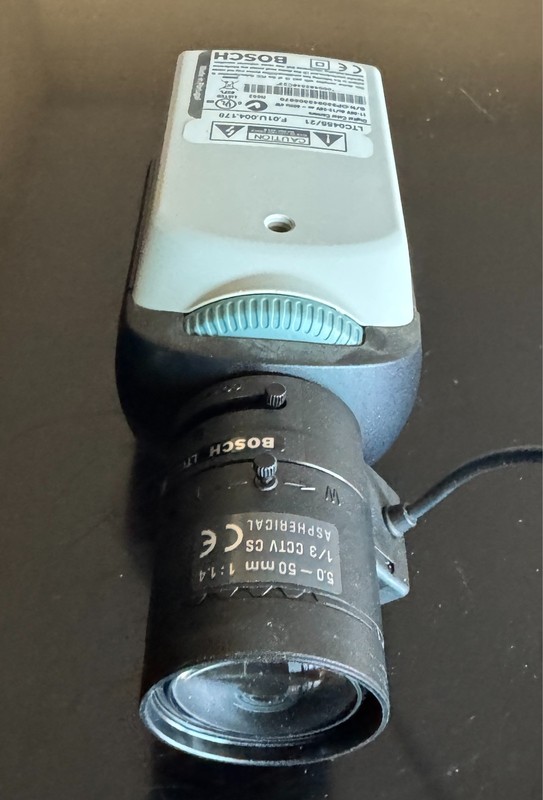 BOSCH Dinion Camera LTC0455 and LTC3374/21 NSMP Varifocal Lens CS Mount gallery